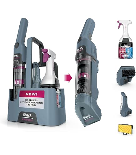 掃除機・クリーナー Shark STAIN FORCE Amazon.com - Shark StainForce Cordless Portable Spot, Stain